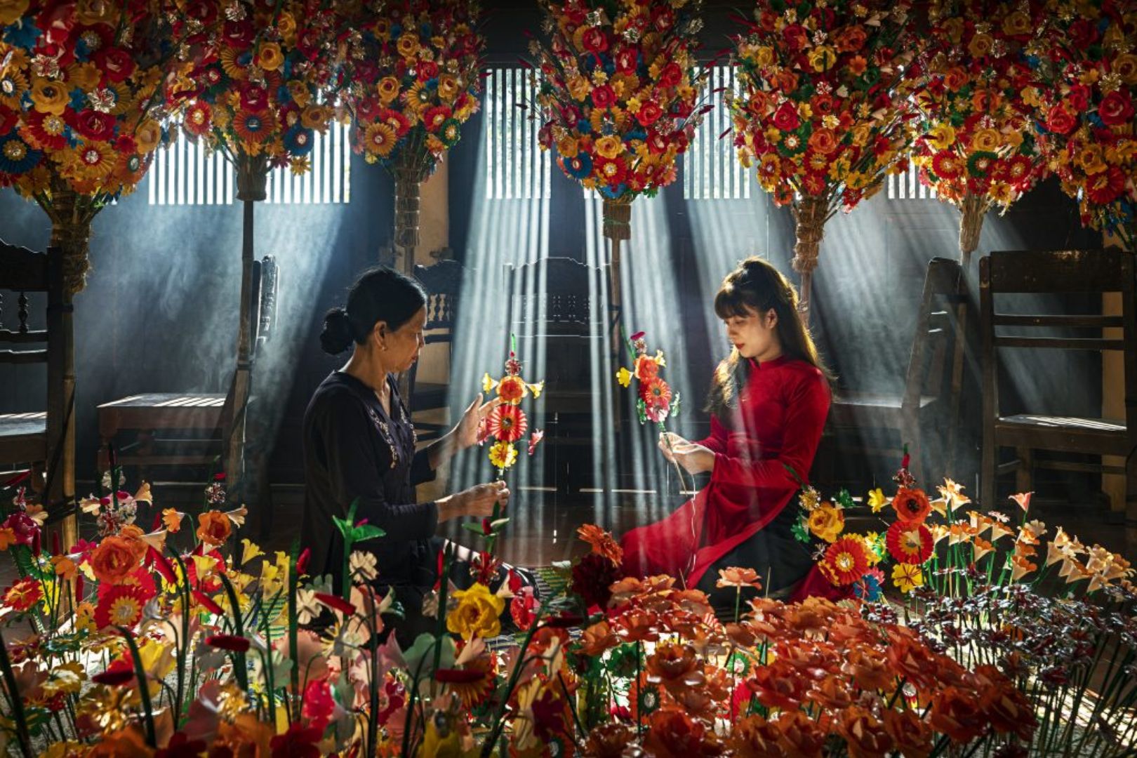 Làng hoa giấy Thanh Tiên